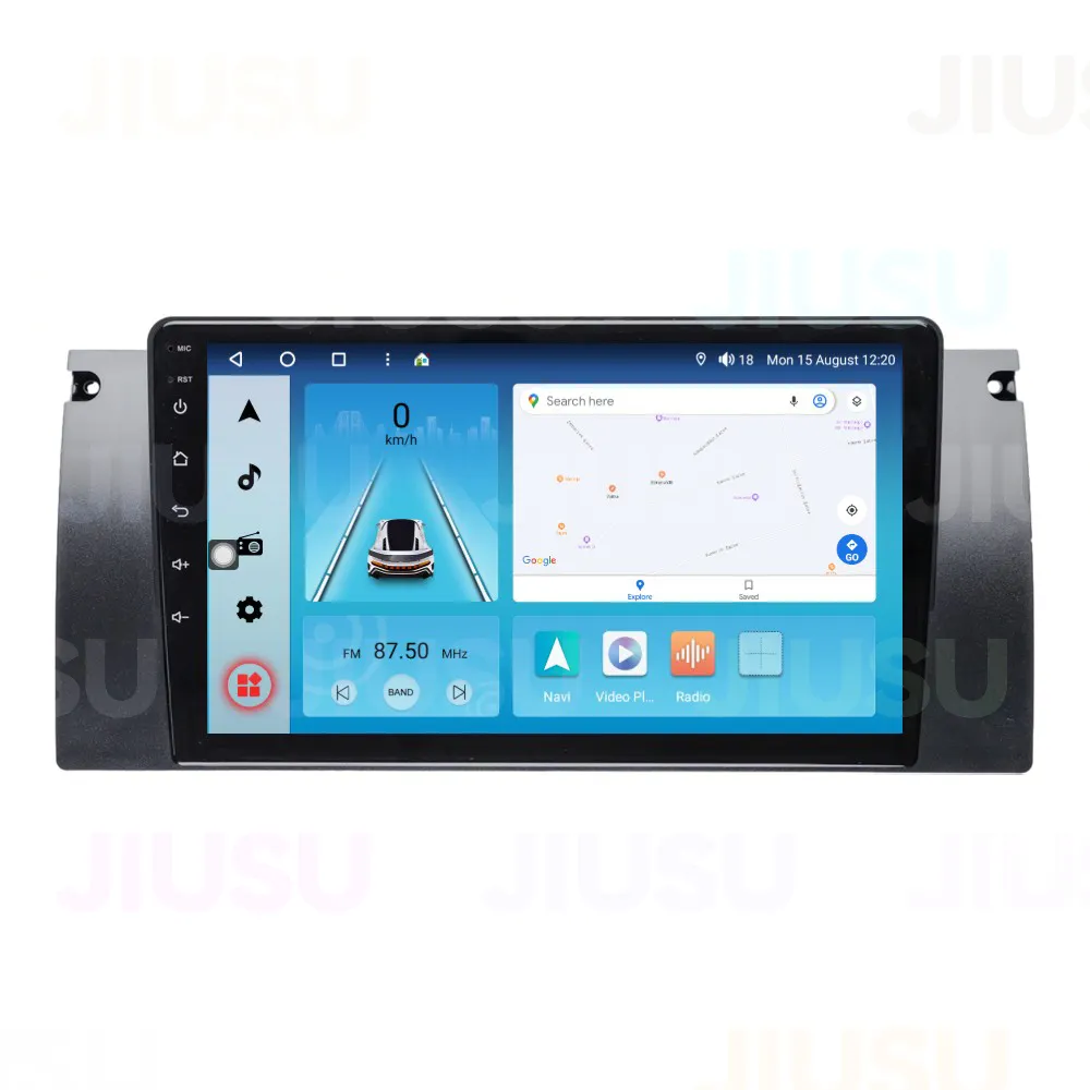 Android 12 autoradio 9 pollici lettore DvD per auto multimediale per BMW 5 serie E39 1998-2005 autoradio Touch Screen Carplay DSP BT GPS