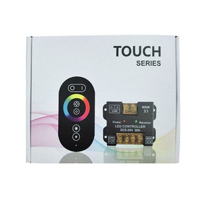 Iron Shell RF RGB Touch Controller 30A LED Wireless Dimmer DC5V 12V 24V Neon Color Strip Light Remote PWM Control - Product Image 4