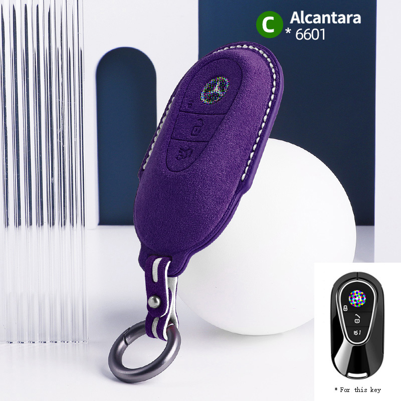 #6601 Violet + coutures blanches