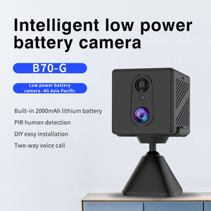 O-KAM 3MP迷你室内IP摄像机4g覆盖低功率电池操作广角双向音频夜视云数据存储 - Product Image 3