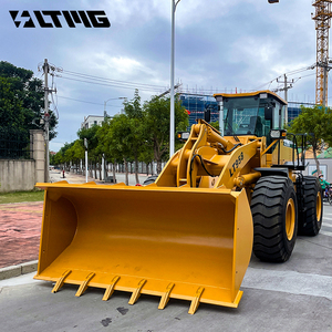 Cargador de máquinas de construcción chinas, cargador frontal pesado, 3 toneladas, 5 toneladas, 6 toneladas, 7 toneladas, cargador de ruedas de 8 toneladas con pinza de madera - Product Image 3