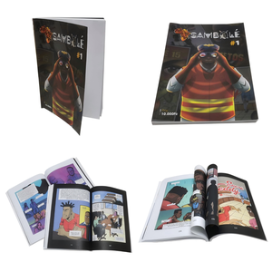 Fabrika özel baskı hizmeti çizgi roman baskı - Product Image 1