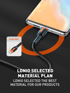 LS532 ldnio USB Micro Type C สายชาร์จเคเบิลวันที่ - Product Image 2