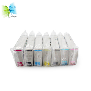 <strong>HP</strong> 91 Compatible Pigment Ink Cartridge 8 Colors <strong>for</strong> <strong>HP</strong> Designjet Z6100ps 42 <strong>60</strong> Printer Including LC &amp; MBK Colors - Product Image 3