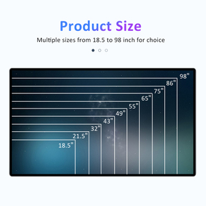 Telecomando di rete a grande schermo 43 pollici Full Hd Display LCD Android Display pubblicitario segnaletica digitale - Product Image 4