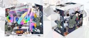 Sasuke Personaje Temático Personalizado NarutosNarutoes Caja DE LA Computadora Placa Base 360 Refrigeración por Agua Vista al Mar Habitación Caja de Escritorio - Product Image 3