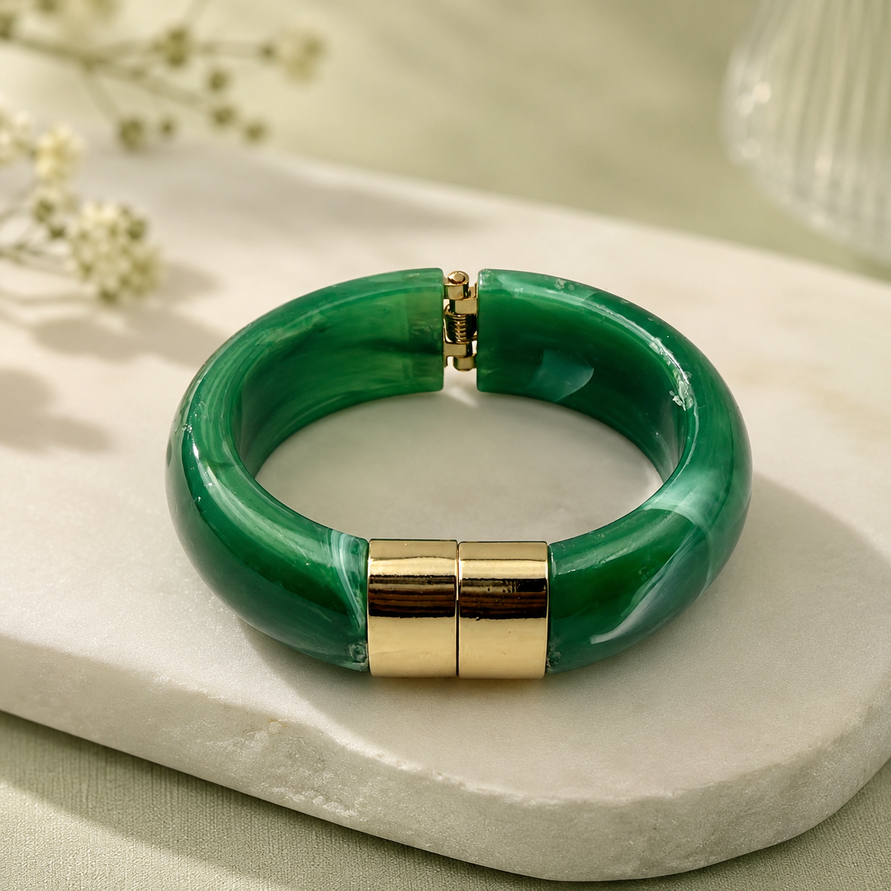 Dark Green Two-Tone