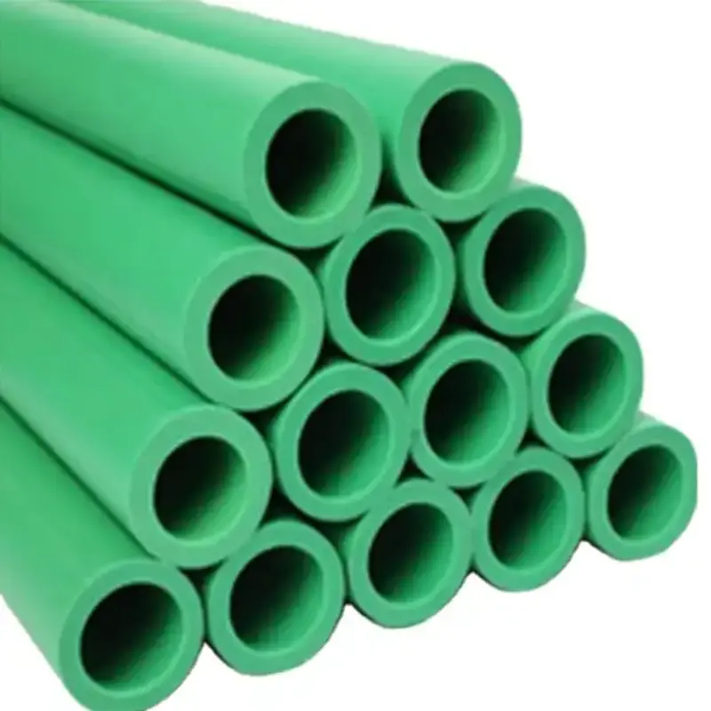 Haojia Factory Oem Quality Ppr Fittings Plastic Pn 20 25 Green Ppr Fittings And Pipes In Stock