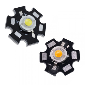 Factory Direct Sales High Brightness <strong>3w</strong> 1w High Power <strong>LED</strong> with Heatsink Star PCB 20mm