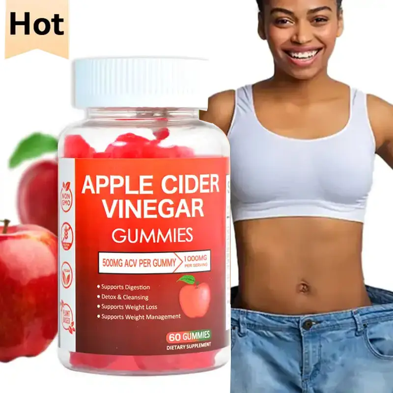 Chinaherbs người bán hàng hàng đầu thương hiệu riêng OEM keto cộng với Apple Cider Vinegar Gummies chế độ ăn uống bổ sung cho giảm cân