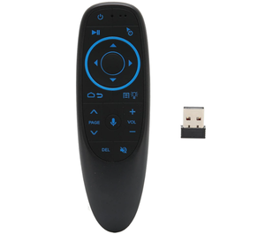 G10S Pro TVリモコン2.4Gワイヤレス音声ブルートゥース5.0デュアルモードLEDタイプホワイトホームユースボックス空挺Androidライト - Product Image 1
