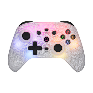 NS21 abbagliante RGB effetto luce Controller di gioco supporta IOS/Android/PC con pulsanti di programmazione