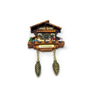 Tùy Chỉnh Thụy Sĩ Đức <span class=keywords><strong>Cuckoo</strong></span> Đồng Hồ Tủ Lạnh Nam Châm Cao cấp 3D Handmade Du Lịch Lưu Niệm Ref Tủ Lạnh Trang Trí - Product Image 5