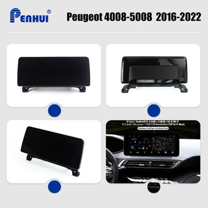 Peugeot 12.3 için Penhui Hi-Fi araç DVD oynatıcı inç 4008 <span class=keywords><strong>5008</strong></span> 2016-2022 DSP multimedya oynatıcı Android 10.0 CarPlay 2 Din