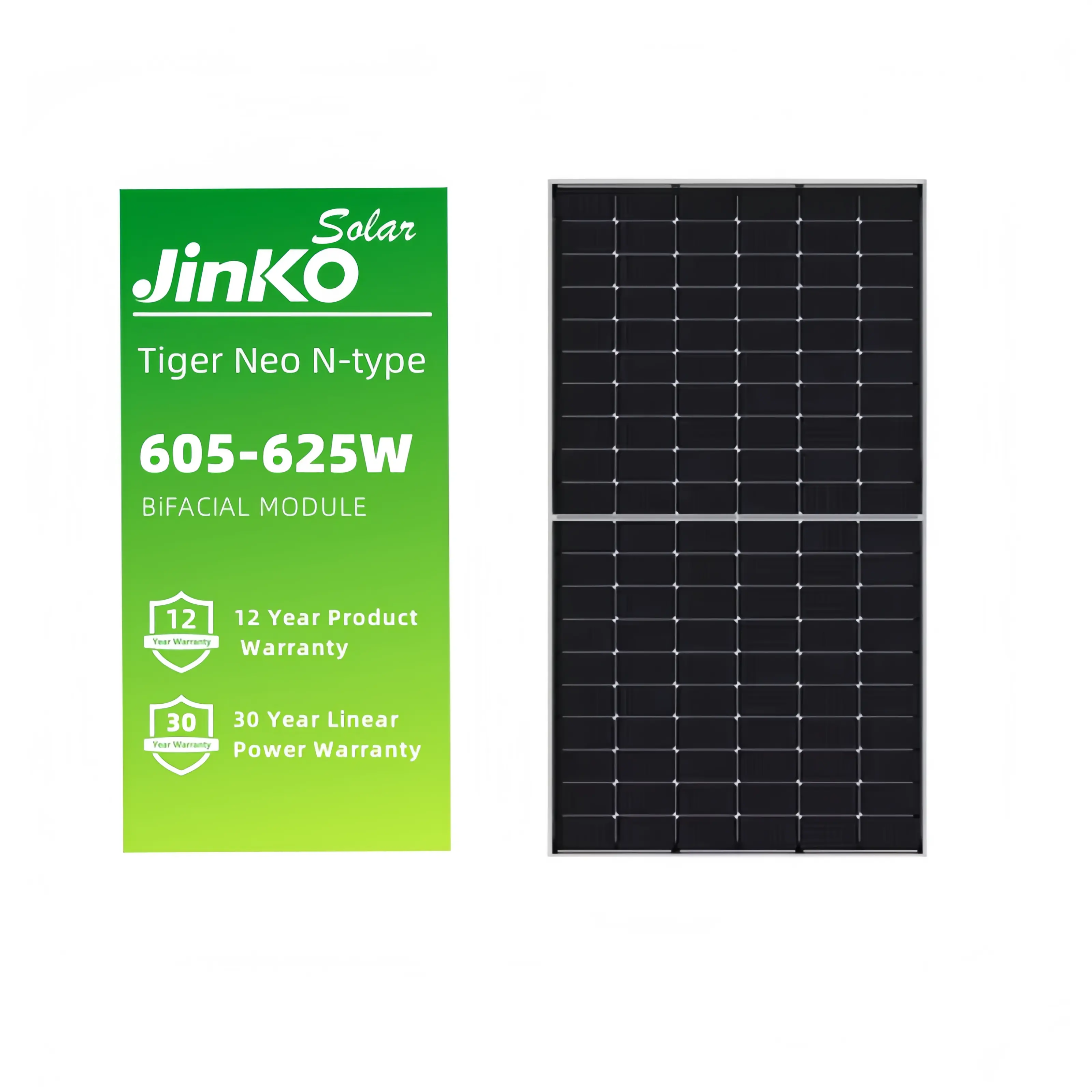Jinko Tiger Neo N тип моно бифическая солнечная панель 550 Вт 575 Вт 580 Вт 600 Вт 610 Вт 550 580 600 Вт солнечные панели Jinko