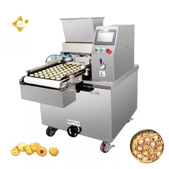 Máquina automática completa para hacer galletas, línea de producción de galletas pequeñas, línea dura y suave