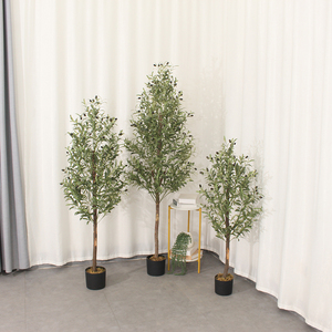 新しいオリーブの木人工植物人工オリーブの木と美容プランタポット中国工場卸売 - Product Image 3