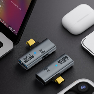USB3.0からタイプCへのアダプターPD100WOTG2 in 1 10GB伝送USBCオスからUSBメスへのコンバーターUSBC OTGコネクター - Product Image 3