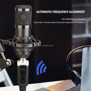 WA- MA15 Wireless Microphone System XLR <strong>Mic</strong> Converter Adapter Depusheng Automatic Transmitter Setup for Condenser Dynamic <strong>Mic</strong> - Product Image 4