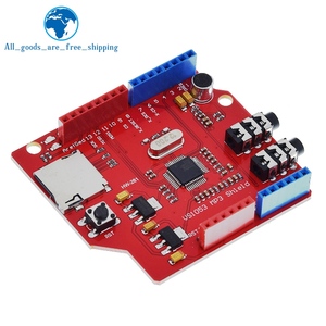TZT VS1053 VS1053B Stereo Audio lettore MP3 scudo modulo di sviluppo della scheda di decodifica con Slot per schede TF per Arduino UNO R3