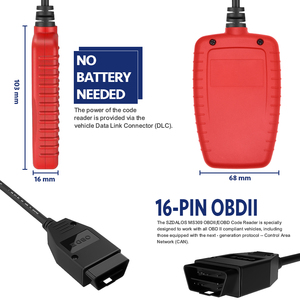 Escáner OBDII Universal para Coche, Llave de Error, Lector de Código Pin, Herramienta de Escaneo OBD 2 BUS OBD2, Diagnóstico Ms309 ELM327 Obd2 - Product Image 6