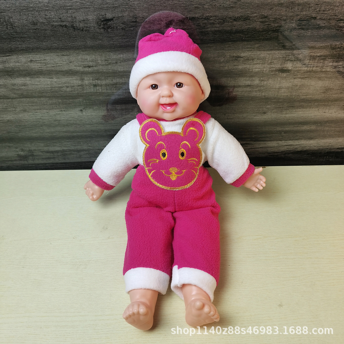 Rose rouge-38cm