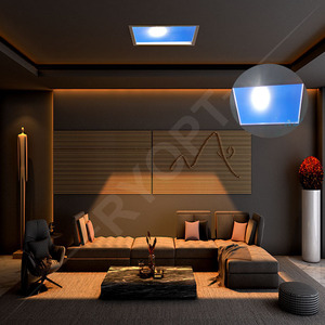 RYOPT Tuya Coelux yapay güneş ışıklık Modern tasarım sahte mavi gökyüzü LED tavan paneli ışığı simülatörü doğal pencere lambası - Product Image 2