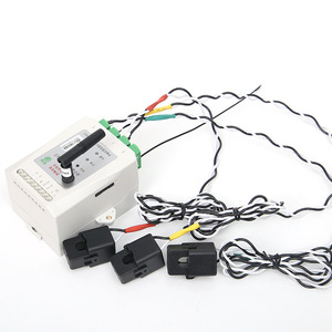 エネルギー効率モニタリングターミナル (有線/オープンタイプ200a) 電気メーターディンレールRs485 3相電力モニタリング - Product Image 1