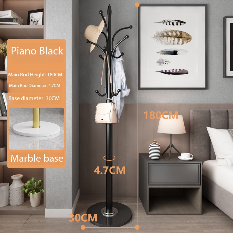 Negro Piano (Base de Mármol 30cm)