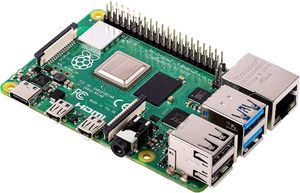 Originale Raspberry Pi 4 Mode B 4gb scheda di sviluppo Open Source 4gb Ram Start Kit Single Board Computer Rsp Pi