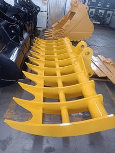 Hydraulische Hark Met Duim Voor Hitachi-Graafmachine Ex220, 2000 Mm Breed 1200 Mm Hoog Plus Oren - Product Image 2