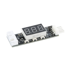 DC 12V 4 Wire <strong>PWM</strong> Fan <strong>Temperature</strong> <strong>Control</strong> Governor <strong>Temperature</strong> Speed Digital Display Support 3A Fan On Off <strong>Control</strong> Module - Product Image 1