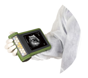 High Quality Hand-held Portable Veterinary Ultrasound MSLVU19 Ergonomic Design, Clear <strong>Image</strong>, <strong>Big</strong> Screen - Product Image 1