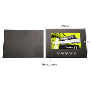 <span class=keywords><strong>Video</strong></span> tùy chỉnh cộng với in 7inch Quà Tặng tiếp thị tài liệu <span class=keywords><strong>video</strong></span> danh thiếp - Product Image 2