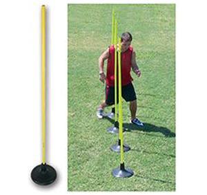 加重ゴムベースの敏捷性スラロームトレーニングポール - Product Image 6