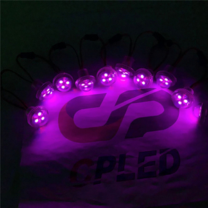 Waterproof IP68 Amusement <strong>Led</strong> Light DC12V <strong>RGB</strong> with Programmable Pixel Burbuja <strong>3</strong> <strong>Leds</strong> 20 <strong>mm</strong> Ucs1903 - Product Image 6