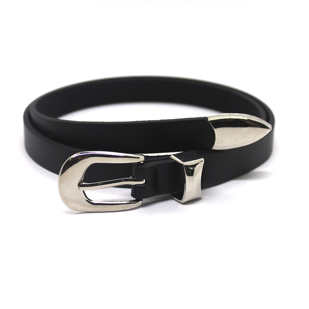 Boucle brillante-noir-longueur 105-largeur 18 cm