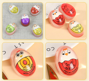 Nuovo Design in vetro con Timer per uova che cambia colore strumento da cucina per far bollire uova morbide - Product Image 4