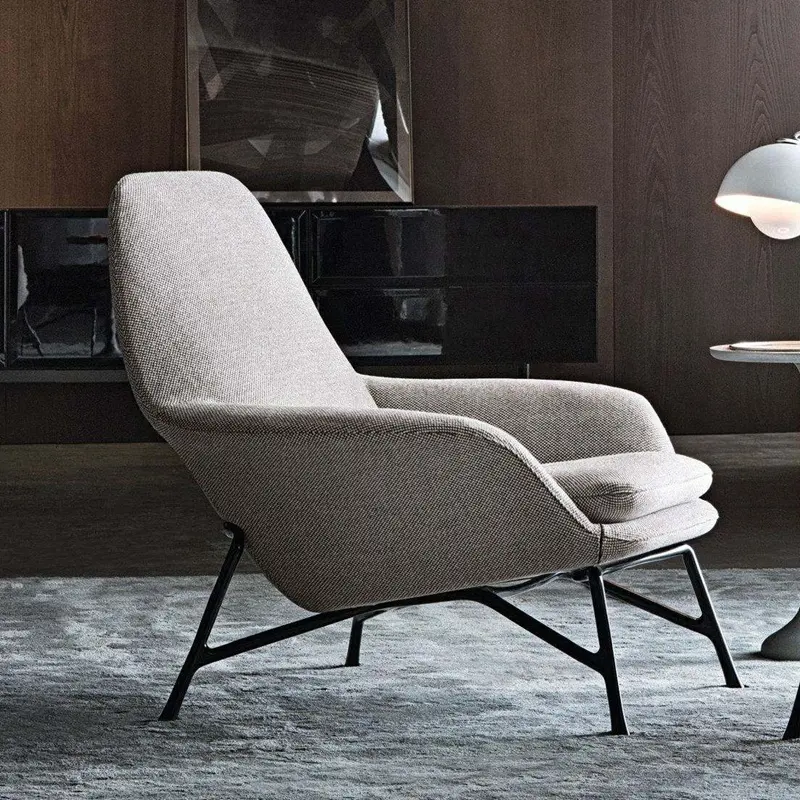NOVA Designer Furniture Luxury Home Decor Design moderno sedia monoposto per il tempo libero