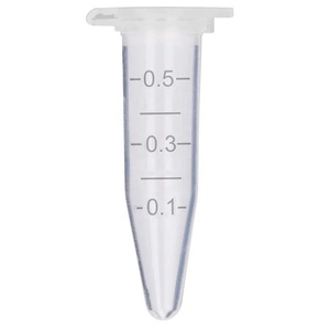 Micro-<span class=keywords><strong>tube</strong></span> centrifuge miniature conique en plastique PP transparent de laboratoire 0.2ml 0.5ml 1.5ml 2ml 4ml 15ml avec presse-étoupe 1.5ml - Product Image 5