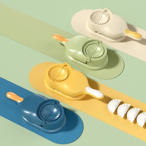 Manuelles Dumpling Maker Tool 2-in-1 Tragbare Dumpling Wrapper Maker und Press Dumpling Skin Machine-Multifunktion formen Set - Product Image 2