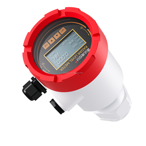 Sensore di livello senza contatto 20m Range 4-20mA RS485 2 relè LCD trasmettitore di livello Radar ad ultrasuoni