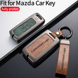 New Car <strong>Keys</strong> Protective Cover <strong>Key</strong> case Full Protective Cover for <strong>Mazda</strong> AXELA 3 AXELA Hatchback MX5 Mk3 for Gifts - Product Image 2