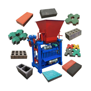 4-40 máquina de fabricación de ladrillos de cemento a pequeña escala máquina de bloques de cenizas volantes de hormigón completamente automática - Product Image 1