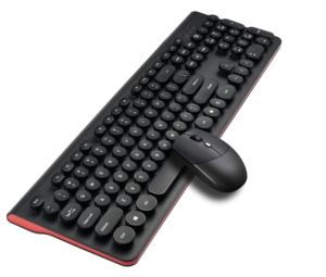 Nueva combinación de teclado y mouse inalámbricos para Windows, computadora, escritorio, PC Home Office Ultra Thin Color personalizado