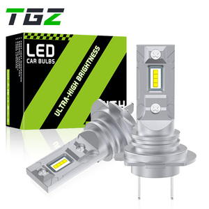 GZ หลอดไฟหน้ารถยนต์ LED แบบปลั๊กแอนด์เพลย์ H7 IP65รุ่นใหม่กันน้ำชุดไฟซุปเปอร์ไลท์ไม่ทำลายการติดตั้ง - Product Image 1