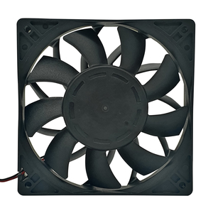 12V DC 120mm Electric CPU Cooling Fan BLDC Axial Air Fan with Plastic Blades OEM &amp; ODM Supported