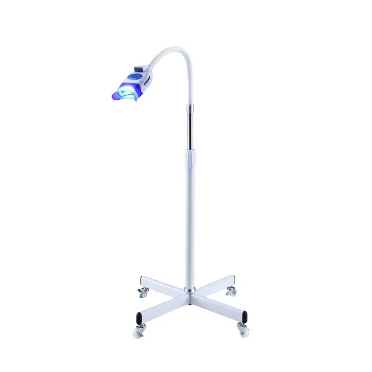 Lámpara LED móvil 10 de alta calidad para blanqueamiento dental, Unidad de blanqueamiento dental, láser para uso doméstico o para uso en salón de blanqueamiento
