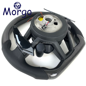 Accessories for Audi A3 A4 A5 A6 C7 C8 Q5 Q7 4L SQ5 SQ8 TTRS Customized Carbon Fiber Steering Wheel Start Button &amp; Drive Select - Product Image 6