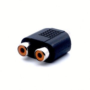 <strong>RCA</strong> Plug Y <strong>Splitter</strong> Audio Adapter Female Connector Wire High End <strong>RCA</strong> Plug <strong>1</strong> to <strong>2</strong> AV <strong>Splitter</strong> Adapter - Product Image 2
